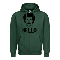 Sports Green Lionel Richie  It's Me Zipper Hoodie - longCreatives