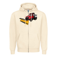 Sandshell snow plow Zipper Hoodie - Artiststas