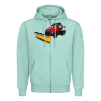 Snow Plow Zipper Hoodie | Teevron