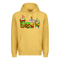 Antique Gold juneteenth coffee Premium Hoodie - Jasminsmagicworld