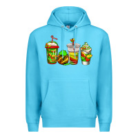 Ocean Blue juneteenth coffee Premium Hoodie - Jasminsmagicworld