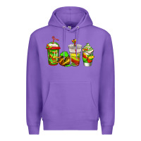 Purple juneteenth coffee Premium Hoodie - Jasminsmagicworld