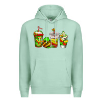 Seafoam juneteenth coffee Premium Hoodie - Jasminsmagicworld