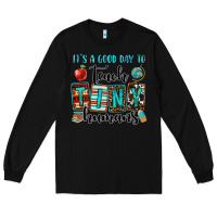 Black it's a good day to teach tiny humans Long Sleeve Tee - OliviaCreatesArt