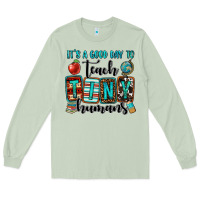 Matcha it's a good day to teach tiny humans Long Sleeve Tee - OliviaCreatesArt