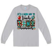 Moon Dust it's a good day to teach tiny humans Long Sleeve Tee - OliviaCreatesArt