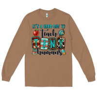 Toasted Coconut it's a good day to teach tiny humans Long Sleeve Tee - OliviaCreatesArt