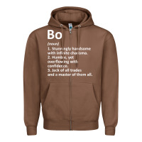 Chestnut BO Definition Personalized Name Funny Birthday Gift Idea Zipper Hoodie - longCreatives