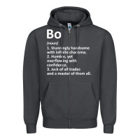Smoke BO Definition Personalized Name Funny Birthday Gift Idea Zipper Hoodie - longCreatives