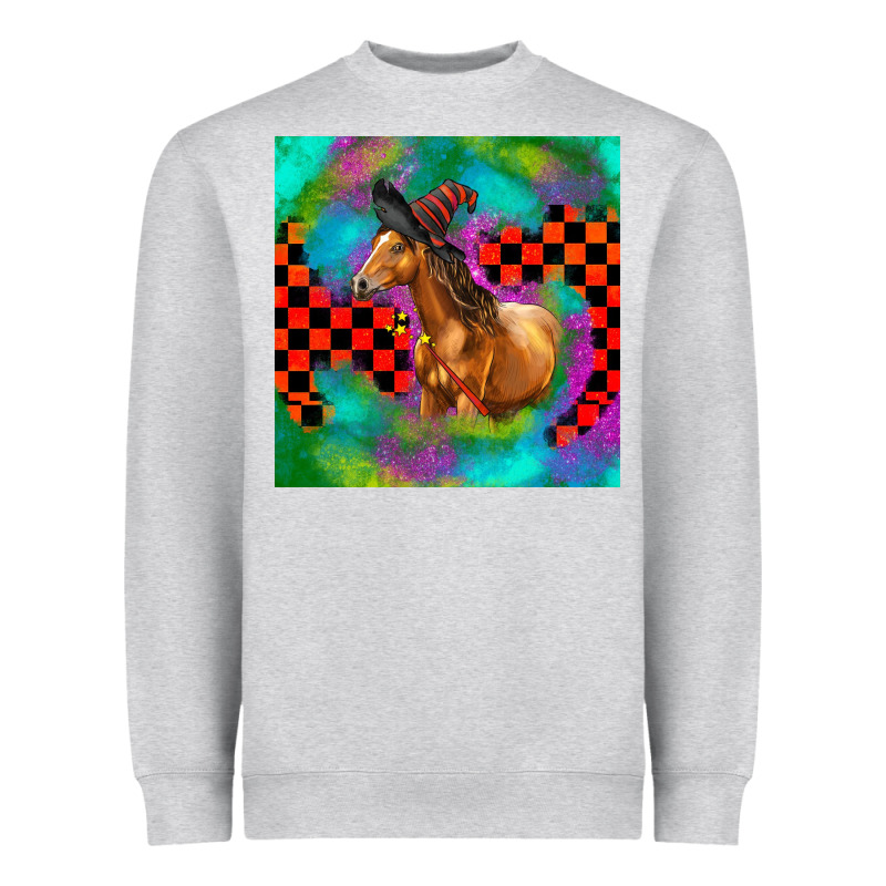 Halloween Quarter Horse Heavyweight Sweatshirt by LillyAllenDesigns | Teevron