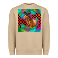 Mushroom Halloween Quarter Horse Heavyweight Sweatshirt - LillyAllenDesigns