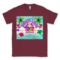 Burgundy nobody likes shady beach Classic Tee - TumblerDesignByShophia