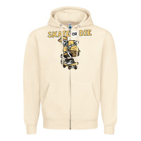 Sandshell skate or die funny skeleton skating skater halloween costume Zipper Hoodie - longCreatives