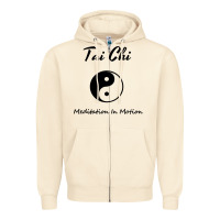 Sandshell Tai Chi T, Meditation In Motion, Martial Arts Gift Zipper Hoodie - longCreatives