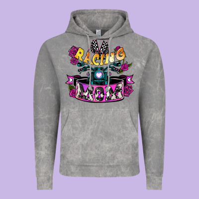 Racing Mom Mother's Day Vintage Hoodie Designed By Howdyjamesfarm