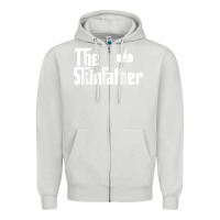 Dove Grey The Skin Father Funny Dermatology Dermatologist Gift Zipper Hoodie - longCreatives