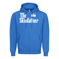 True Royal The Skin Father Funny Dermatology Dermatologist Gift Zipper Hoodie - longCreatives
