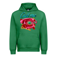 Emerald call me roses and pink telephone Urban Hoodie - AdoDesignShop