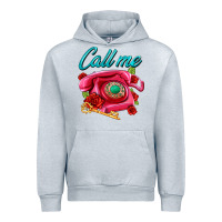 Call Me Roses And Pink Telephone Urban Hoodie | Teevron
