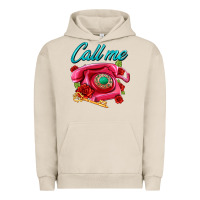 Pigment French Oak call me roses and pink telephone Urban Hoodie - AdoDesignShop