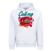 White call me roses and pink telephone Urban Hoodie - AdoDesignShop