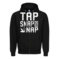 Black Tap Snap Or Nap Jiu Jitsu Hoodie Brazilian BJJ Gifts Zipper Hoodie - longCreatives