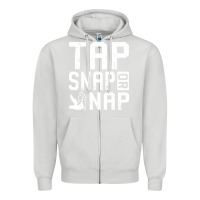 Dove Grey Tap Snap Or Nap Jiu Jitsu Hoodie Brazilian BJJ Gifts Zipper Hoodie - longCreatives