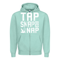 Seafoam Tap Snap Or Nap Jiu Jitsu Hoodie Brazilian BJJ Gifts Zipper Hoodie - longCreatives