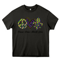Asphalt mardi gras love peace Heavy Core Tee - Bettercallsaul