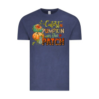 Vintage Denim cutest pumpkin in the patch Vintage Tee - CowGirlArtShop