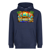 Navy family vacation 2022 Heavyweight Hoodie - BarkalooDesign