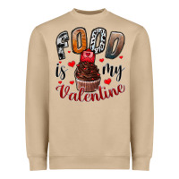 Mushroom Food İs My Valentine Heavyweight Sweatshirt - SublimationCraftShop