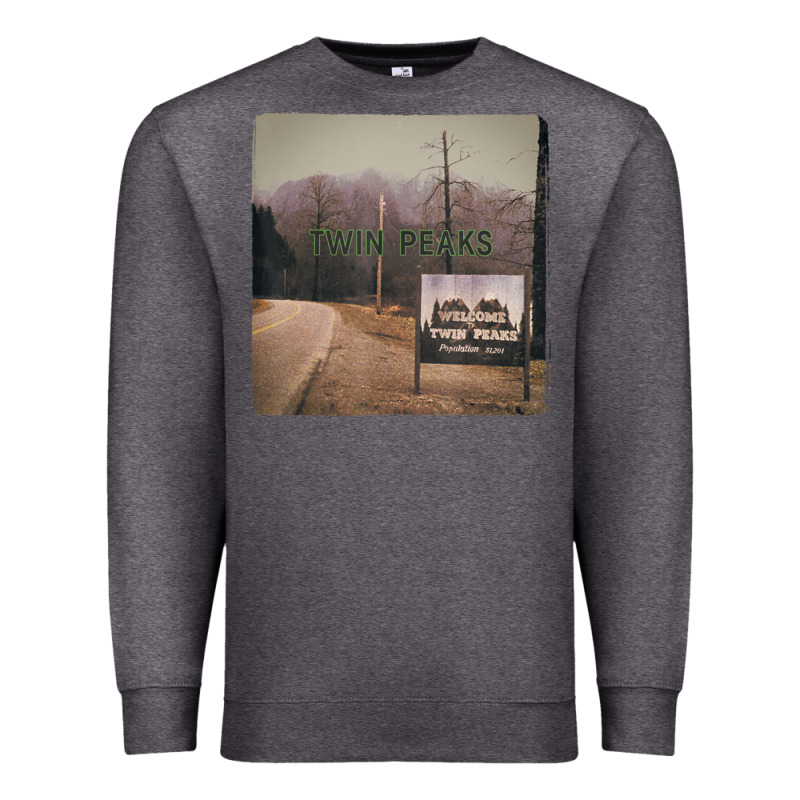 Twin Peaks City Limits Welcome Sign Vintage Premium Sweatshirt by longCreatives | Teevron