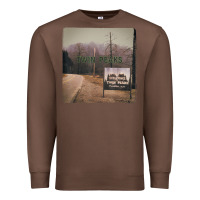 Chestnut Twin Peaks City Limits Welcome Sign Vintage Premium Sweatshirt - longCreatives