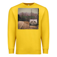 Lemon Twin Peaks City Limits Welcome Sign Vintage Premium Sweatshirt - longCreatives