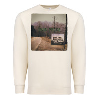 Sandshell Twin Peaks City Limits Welcome Sign Vintage Premium Sweatshirt - longCreatives