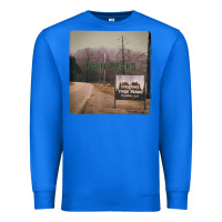 True Royal Twin Peaks City Limits Welcome Sign Vintage Premium Sweatshirt - longCreatives
