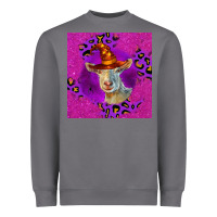 Storm Halloween Saanen Goat Heavyweight Sweatshirt - LillyAllenDesigns