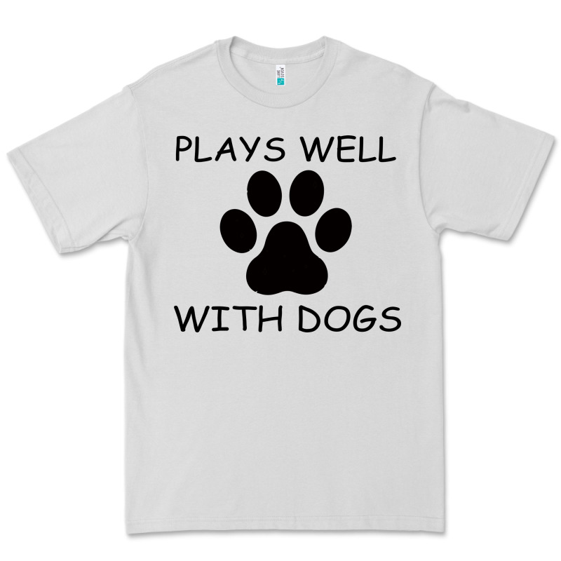Plays Well With Dogs Premium Tee by Bettercallsaul | Teevron