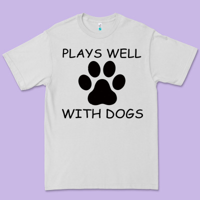 Plays Well With Dogs Premium Tee Designed By Bettercallsaul