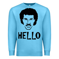 Ocean Blue Lionel Richie  It's Me Premium Sweatshirt - longCreatives