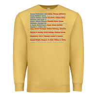 Antique Gold List of Presidents of the United States, Gift Premium Sweatshirt - longCreatives