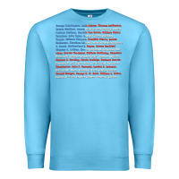 Ocean Blue List of Presidents of the United States, Gift Premium Sweatshirt - longCreatives