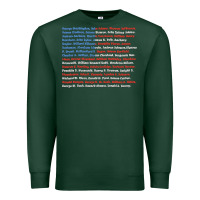 Sports Green List of Presidents of the United States, Gift Premium Sweatshirt - longCreatives