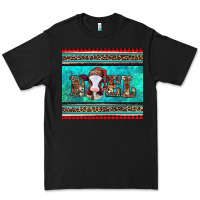 Black western christmas baby cow noel tumbler Premium Tee - Jasminsmagicworld