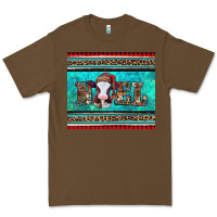 Cacao western christmas baby cow noel tumbler Premium Tee - Jasminsmagicworld