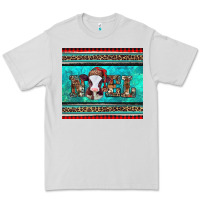 Dove Grey western christmas baby cow noel tumbler Premium Tee - Jasminsmagicworld