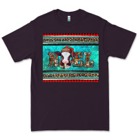 Plum western christmas baby cow noel tumbler Premium Tee - Jasminsmagicworld