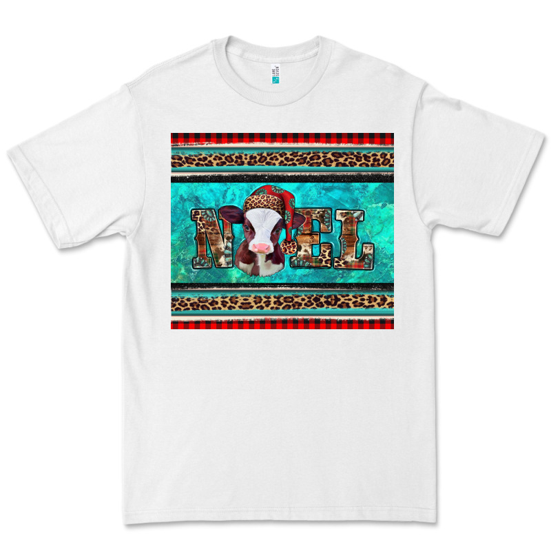 Western Christmas Baby Cow Noel Tumbler Premium Tee by Jasminsmagicworld | Teevron
