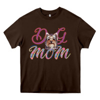 Chocolate Brown Dog Mom Heavy Core Tee - Bettercallsaul